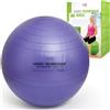 Sissel Securemax Palla Svizzera, Unisex - Adulto, Blu/Viola, 75 cm