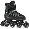Croxer Raven - Pattini a rotelle per bambini, ragazze, ragazzi, adulti, bambini - Pattini a rotelle - Cuscinetti ABEC-9 - Torch, regolabili fino alla taglia 45, 42-45 (27,5-29,5cm)
