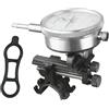 Fuchooky Kit di carrello per bici da casa professionale con attrezzo di misurazione di riparazione di cerchioni in nylon per manutenzione in bicicletta da strada per la manutenzione (Black)
