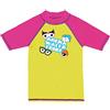 ARENA Awt UV S/S Tee, Maglia con Maniche Corte Unisex Bambino, Lily Yellow/Aphrodite, 8-9