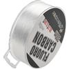 MeevrgR Filo da pesca trasparente, in fibra di carbonio, lunghezza 250 m, diametro 0,3-0,5 mm, filo in nylon resistente, supporta 15,9 kg, per decorazioni da appendere a palloncini (0,35 mm)