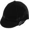 UPKOCH Casco da Equitazione per Ragazzi Nero in Polipropilene Protezione Sicurezza, Imbottitura Rimovibile, Fori di Ventilazione e Cinturino Regolabile per Sport Equestre e Scooter