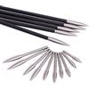 Lamehfyo 12pcs Punte di Freccia per Tiro con L'Arco Inserisci Punte per frecce 70/80/90/100/120 Grain Punti Campo per tiro con L'Arco a Testa Larga per della Freccia ID 4,2 mm (80 grani)