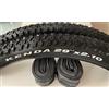 Generico 2 COPERTONI KENDA 29 MTB + 2 CAMERE 29 (29 x 2.20 k1027 + 2 camere valvola america)