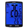 Lixada Computer da Bicicletta Senza Fili Multifunzionale Schermo LCD da 2,8 Pollici Contachilometri Bici IPX6 Impermeabile Temperatura Misurabile con Staffa per Il Ciclismo