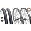 RMS Coppia Ruote Bici Olanda/GRAZIELLA 24 x 1.75 + PIGNONE Z18 + COPERTONI + CAMERE + Flap