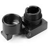 Tactical Area Adatto per cannocchiale da puntamento AR15 M4 A2, Adattatore per Calcio Laterale AK 7.62x39, Adattatore per Calcio paraurti in Alluminio