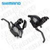 SHIMANO Manettini cambio st-ef 3x7 Velocità (Coppia) (Comandi Mtb) / Shifters st-ef 3x Speed (pair) (Mtb Shifters)