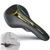 Selle Esse Sella per Bici MTB e Bici da Corsa Race Gel Unisex WENS 4.7 Imbottitura Super PERFORMANTE Anatomica MORPHOS (Black)