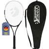 Best Sporting - Racchetta da tennis per principianti XT-Power, 250 g, spessore impugnatura L3, leggera racchetta da tennis in alluminio, ideale per bambini, ragazzi e adulti, inclusa custodia