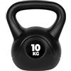 VirtuFit Kettlebell in PVC - 10 kg - Nero