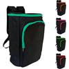 Generico Zaino termico da 20 litri, zaino termico morbido isolato a prova di perdite, zaino termico porta pranzo borsa termica per spiaggia viaggio campeggio picnic 30 * 39 * 16 cm (Azzurro fluo)