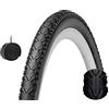 Kenda 1 Copertone Kenda 700x45 + Camera Pneumatico 28 X 1 5/8 X 1 3/4 (47-622) Unisex Adulto Trekking Bici