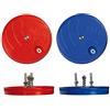 Calcio Balilla Vari Calcio Balilla Segnapunti a Scatto DM. 100 mm. con Numeri tampografati, 2 Viti con Dado e rondella Fissaggio. Polipropilene 1^ Scelta. Colori Rosso/Blu.