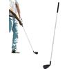 Knowlife Putter Golf Per Bambini - Putter Lungo da 89 cm per Mancino o Destro - Golf Leggeri Per Principianti Percorso Gioco Esterno Campo Pratica Torneo Giardino
