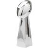 Huadafun Replica Trofeo Super Bowl, Trofei Lombardi Calcio Collezionabile Souvenir per Decorazione Casa Ufficio, Regalo Perfetto per Fan di Fantasy Football,24cm