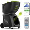 PUSUN PT-MAX C Macchina Lanciapalle Tennis e Padel, App, 35 Punti, 12/14 Modalità, Topspin e Backspin ±6, 12-87 MPH, 1-10 s/Palla, 120+ Palle, Batteria 6-8 ore, 98.4 FT di Portata, per Tutti i Livelli