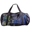Stgbcst Borsa da spiaggia pieghevole di grandi dimensioni, extra grande, con grande capacità, in rete, per snorkeling, nuoto e campeggio (piccola)