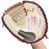 AISHAIDO Catcher's Thumb Shield Baseball Pollice Guard per Baseball & Softball Catchers Pollice Protector per Baseball Catcher Gear Training Aid Catcher Accessori Ridurre Puntura - Nero
