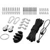 Generic Kit Carrello di Ancoraggio per Kayak - di Ancoraggio per Kayak, Kit Carrello di Ancoraggio per Canoa Kayak | Kit Carrello ad Ancora per Canoa, Barca, Canoa Kayak per Barca, Canoa e Kayak