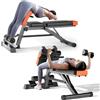 Juturna Panca da allenamento 3 in 1, sedia romana, preacher curl, panca da allenamento regolabile tutto in uno per palestra domestica con capacità di 400 kg, sedia da palestra con stabilità aggiuntiva