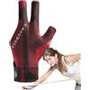 Generic Guanti da biliardo - Guanti da biliardo, antiscivolo, assorbono il sudore, traspiranti, protezione per la mano sinistra, per uomini, sport