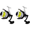 Pescasubito.com 2 Mulinelli Grandi da Pesca Surfcasting Carpfishing Fondo Mare 8000