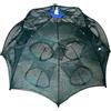 Pescasubito.com Nassa Ombrello 16 Fori Pesca Granchio Blu Gamberi Seppie Pesci Trappola Granchi