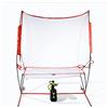 Teknigoo Set Da Allenamento per tennis con rete di cattura (12 lb) per principianti, bambini, allenatori di tutti i livelli ed età che praticano da soli il tennis a casa e all'aperto, AC/batteria&Cavo USB