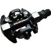 Eleven Paia pedali MTB a sgancio SPD in alluminio nero Eleven