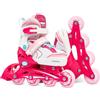RAVEN Pattini in linea per bambini Inliner Raven Lia regolabile con ruota a luce LED (34-37 (20,5-23,5cm))
