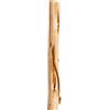 Segorbina de Bastones Bordone per camminare in montagna, in legno castano natural , 125 cm, taglia L (530), trekking (125 cm)