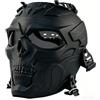 WISEONUS Maschera Softair Maschera tattica con teschio per CS Wargame Paintball Halloween