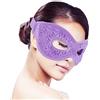 Wincal Maschera rinfrescante per occhi in gel Maschera Occhi Gel Freddo Riutilizzabile per Occhi Gonfi, Occhi Stanchi, Mal di Testa, Hangover, Emicrania(viola)