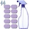 Gienslru Cleanlix Cleaner, Cleanlix Detergente Spray, Cleanlix Detergente per la rimozione istantanea delle macchie, spray multiuso con pastiglie detergenti concentrate (1 bottiglia+15 compresse)