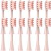 OUTIFUOTPP RCCCLXWO 12 Testine Di Ricambio, Compatibili Con Gli Ugelli A Setole Morbide For Spazzolini Elettrici Oclean X/X PRO/ Z1/ F1/ One/Air 2/SE.(12pcs Pink)