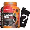 Generico NÀMEDSPORT Anabolic Mass PRO - Gusto Cioccolato Fondente 1600g + SHAKER IN OMAGGIO - Gainer Proteico con Carboidrati, Creatina e BCAA, Supporto per Aumento Massa Muscolare e Recupero Post-Allenamento