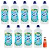 San Pellegrino 9x RIO Bum Bum Pavimenti, detergente per pavimenti con alcool, profumo di Brezza Marina, 1000ml + 1x Gingerino Recoaro Aperitivo Italiano 10cl IN OMAGGIO