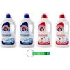 Beni Culinari 4 confezioni di test Chanteclair Lavatrice Pulito Profondo + Igiene - Detersivo liquido per lavatrice - Detersivo 28 lavaggi 1260 ml + portachiavi Beni Culinari