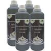 FEI FAN 4x Ammorbidente Profumato, UNISSON, Con Olio Di Canapa, 30 Lavaggi