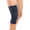 medi Genumedi - Ginocchiera unisex - Argento - Taglia IV - Fascia per compressione dei tessuti molli - Indossabile su entrambi i lati