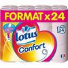 Lotus, Carta igienica Comfort con rotolo biodegradabile gettabile nel WC Aqua Tube, 24 pz.
