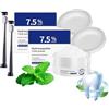 Generico Hydroxyapatite polvere del dente - riparazione dello smalto naturale & sollievo di sensibilità, senza fluoruro con 7,5% nano hydroxyapatite, protezione dello smalto, denti sensibili (2 set)