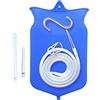 Telismei Enteroclisma, da Viaggio, Clistere Enema, Irrigazioni Rettali o Vaginali, Enteroclisma Completo Da Viaggio, Clistere - Clistere per il Digiuno, Enema Kit, Irrigatore Anale e Vaginale -Capacità 2 Litri