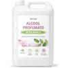Lemag srl Alcool Profumato - Detergente per Pulizia Rapida di Superfici - Asciugatura Veloce - Uso Casa e Professionale - Formato 1 L o 5 L - Lemag srl (5LT)