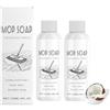 Eunmsi Sapone per mocio di lusso, altamente profumato, sapone per mocio profumato, formula concentrata di sapone per mocio altamente profumato, sapone per la pulizia dei pavimenti (2 pezzi)