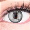 Meralens Lenti a Contatto Colorate Sharingan Grigio Circle Lenses Heroes Of Cosplay - con porta lenti a contatto - ideali per Manga Anime Halloween - Durata 1 Anno - 1 Coppia senza correzione
