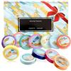 RoseFlower Aromaterapia Doccia a Vapore, Set di 12 Bombe da Bagno Naturali con Lavanda/Rosmarino/Gelsomino/Rosa/Pompelmo, per Spa Domestica, Regalo di Anniversario di Compleanno per Donne Uomini