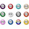 Generic Custom Pin Button Badge, 32mm, Personalised Button Badge - Customise your own Pin Button badge with speech bubble and Text (Pack of 5)