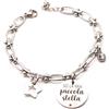 Generico Braccialetto Sei La Mia Piccola Stella - Bracciale Frase - Bracciale dedica